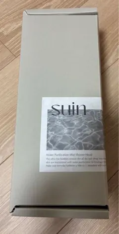 新品未使用suin ウルトラファインバブル 浄水ミストシャワーヘッド 日本製のサムネイル