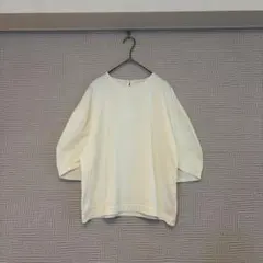 ✿DRESSTERIOR✿コットンカットソープルオーバー 日本製 オフホワイトのサムネイル