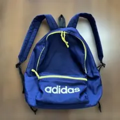 adidas バックパック ネイビー×イエロー