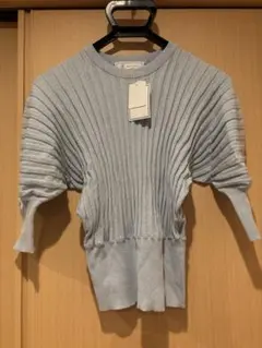 ROPÉ PICNIC グレー　ラメニット　サイズ38