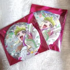 プリキュア　ドリステ　キュアズキューン　缶バッジ