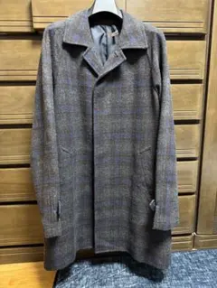 スーツ セレクト SUIT SELECT コート ウールコート チェック