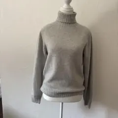 MORRIS&SONS グレー タートルネック セーター