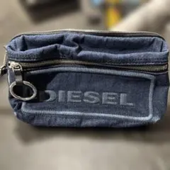 DIESEL デニムショルダーバッグ