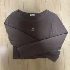INGNI 長袖 クロップド丈 トップス ブラウンのサムネイル