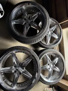 MKW 26インチメッキホイール タイヤ付き4本セット‼️ - メルカリ