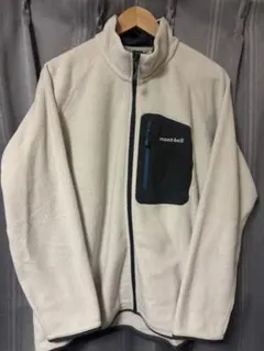 mont-bell クリマプラス100 ジャケット　L-Rサイズ　アイボリー
