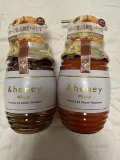 ＆honey ミルキー　プレシャス　EXリペア　シャンプー　トリートメント