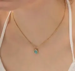 金アレ ネックレス 人気 サージカルステンレス エピチェーンブルージルコニア