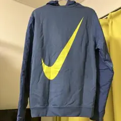値段交渉歓迎‼️NIKE フルジップパーカー上下 ネイビーグリーン×イエロー‼️
