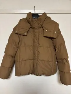 GU ブラウン ダウンジャケット