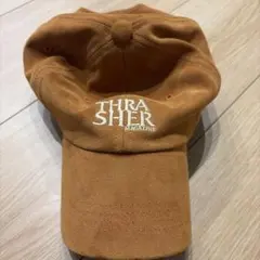 THRASHER MAGAZINE スエード調 キャップ ブラウン