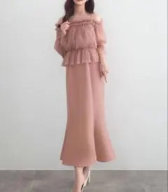 お呼ばれドレス　結婚式　ワンピース