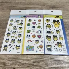 韓国限定　たまごっちシール　３種