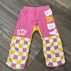 BABY DOLL チェック柄パンツ 90センチ