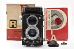 637☆良品☆RICOH FLEX f3.5 8cm 二眼レフカメラ - メルカリ