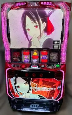 スマスロ　かぐや様は告らせたい ☆ボタンバイブスイッチ付　パチスロ実機☆送料無料のサムネイル