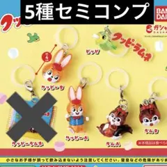 クッピーラムネ めじるしアクセサリー 5種 セミコンプリート セミコンプ セット
