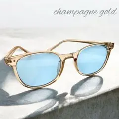 クリアフレーム サングラス