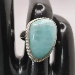 ラリマー 70 天然石 リング 指輪 ジュエリー シルバー