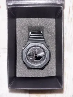CASIO G-SHOCK GA-B2100 オールブラック 箱付き 値下げ⭕️のサムネイル