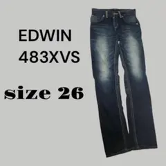 EDWIN 483XVS デニムパンツ サイズ26