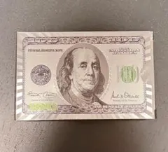 アメリカ 100ドル札 トランプ シルバー 銀色