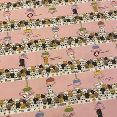ねこ柄 生地 布地 ハンドメイド
