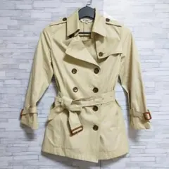 【ナチュラルビューティーベーシック】トレンチコート コート スプリングコート