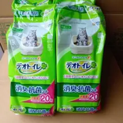 デオトイレ 消臭・抗菌シート 大容量20枚入 4個セット - メルカリ