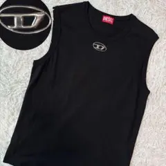 ✨未使用級/XL相当✨ディーゼル タンクトップ T-BISCO-OD メタルルゴのサムネイル