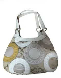 COACH パッチワーク トートバッグ シグネチャー グレー 2026年最新】コーチ パッチワーク バッグの人気アイテム - メルカリ