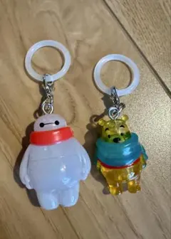 ベイマックス くまのプーさん めじるしアクセサリー 2個セット