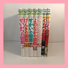 小学館の図鑑プレNEO 楽しく遊ぶ学ぶ くらべる図鑑 7冊セット