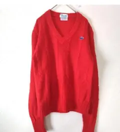 Haymaker LACOSTE ヴィンテージラコステ ニット レッド 70s