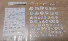 サンリオシールまとめ売り！シナモンロール キキララ