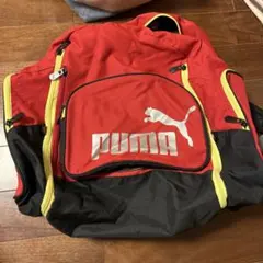 ジュニア用　PUMA バックパック 赤/黒
