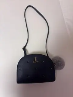 pom ponette キッズ ショルダーバッグ ブラック