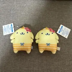 サンリオ　サマーチャレンジ　ポムポムプリン　マスコット　セット