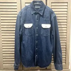 Calvin Klein Jeans デニムウエスタンシャツ Size:S