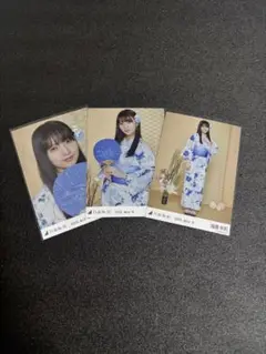 海邉朱莉 乃木坂46 浴衣2025 真夏の全国ツアー 3種コンプ