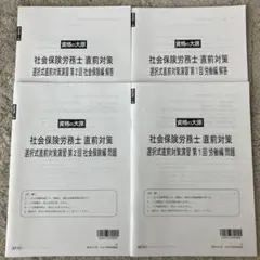 【新品未使用】大原 社労士 2026 選択式直前対策のサムネイル