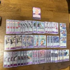 紫ドフラミンゴ　構築済みデッキ　調整パーツ＆ドン＆デッキケース付き‼️