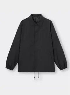 GU ウィンドプルーフカラーコーチジャケット ブラック Sサイズ