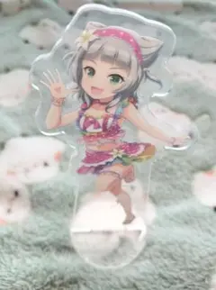 オンゲキ グッズキャンペーン 第5弾 柏木美亜 アクリルスタンド　台座キズありのサムネイル