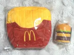 マクドナルド ポテトぬいぐるみティッシュケース ビッグマックスープジャー 新品