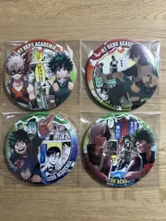 ヒロアカ展 BIG缶バッジ 最強コンビver. 4点セット