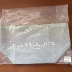 新品未使用　DEAN & DELUCA メッシュトートバッグSサイズミントブルー