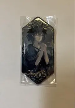 アークナイツ ホログラム六角缶バッジ ロゴス 8cm×3.85cm