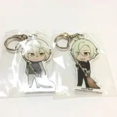 刀剣乱舞 花丸 アニメイトカフェ 髭切 膝丸 源氏 アクリルキーホルダー 内番